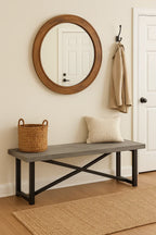 Raven Grey Dining bench