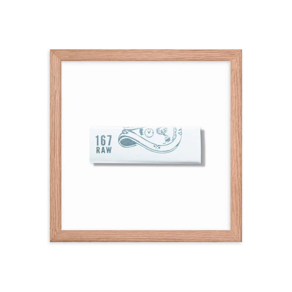 167 Raw Framed Print, lifestyle image - House Of Avana