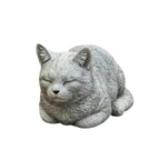 Cute Cat Resin Garden Statue - Realistic Outdoor/Indoor Decoration with Expressive Eyes, Non-Toxic Resin Material, Durable & Easy to Clean House Of Avana