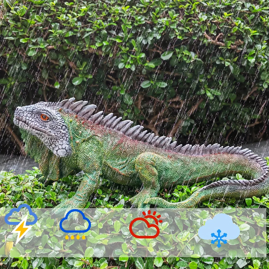 Realistic Lizard Statue - Lifelike Garden Decor with Expressive Eyes & Scales, Outdoor/Indoor Decoration for Pond, Patio, Living Room - No Electricity Needed, Durable Resin Construction - Perfect Housewarming, Father'S Day, C House Of Avana