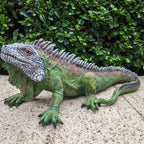 Realistic Lizard Statue - Lifelike Garden Decor with Expressive Eyes & Scales, Outdoor/Indoor Decoration for Pond, Patio, Living Room - No Electricity Needed, Durable Resin Construction - Perfect Housewarming, Father'S Day, C House Of Avana
