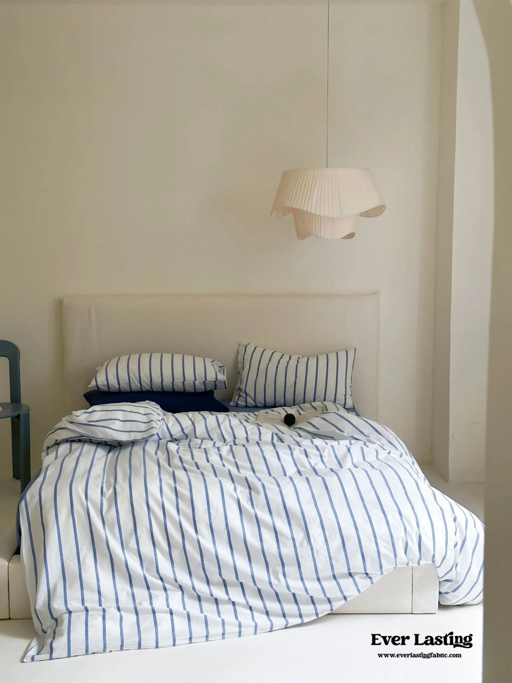 Refreshing Stripe Bedding Set / Yellow Ever Lasting
