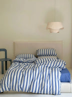 Refreshing Stripe Bedding Set / Yellow Ever Lasting