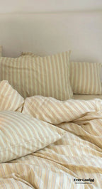 Refreshing Stripe Pillowcases / Mint Green Ever Lasting