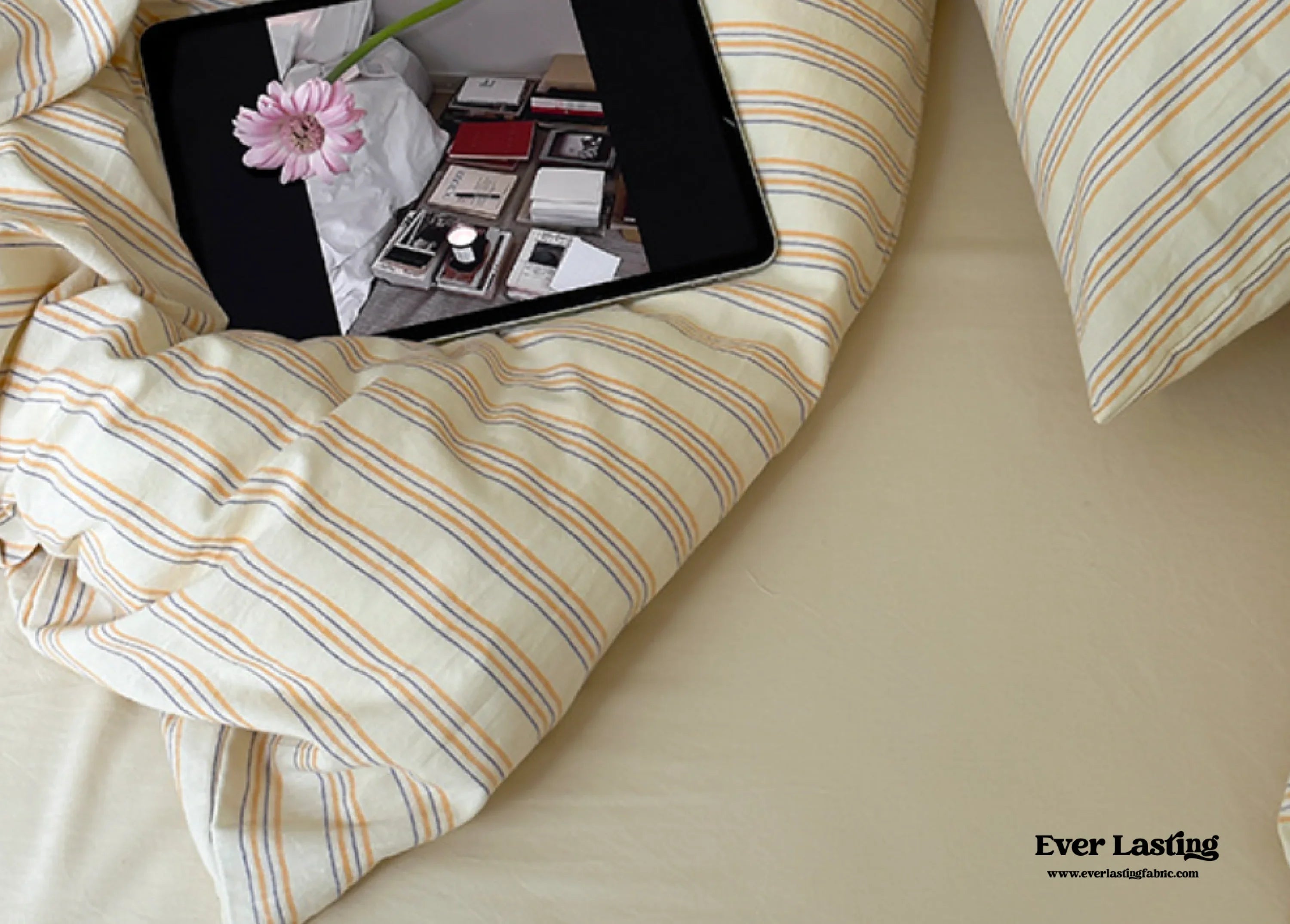 Refreshing Stripe Pillowcases / Mint Green Ever Lasting
