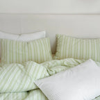 Refreshing Stripe Pillowcases / Mint Green Ever Lasting