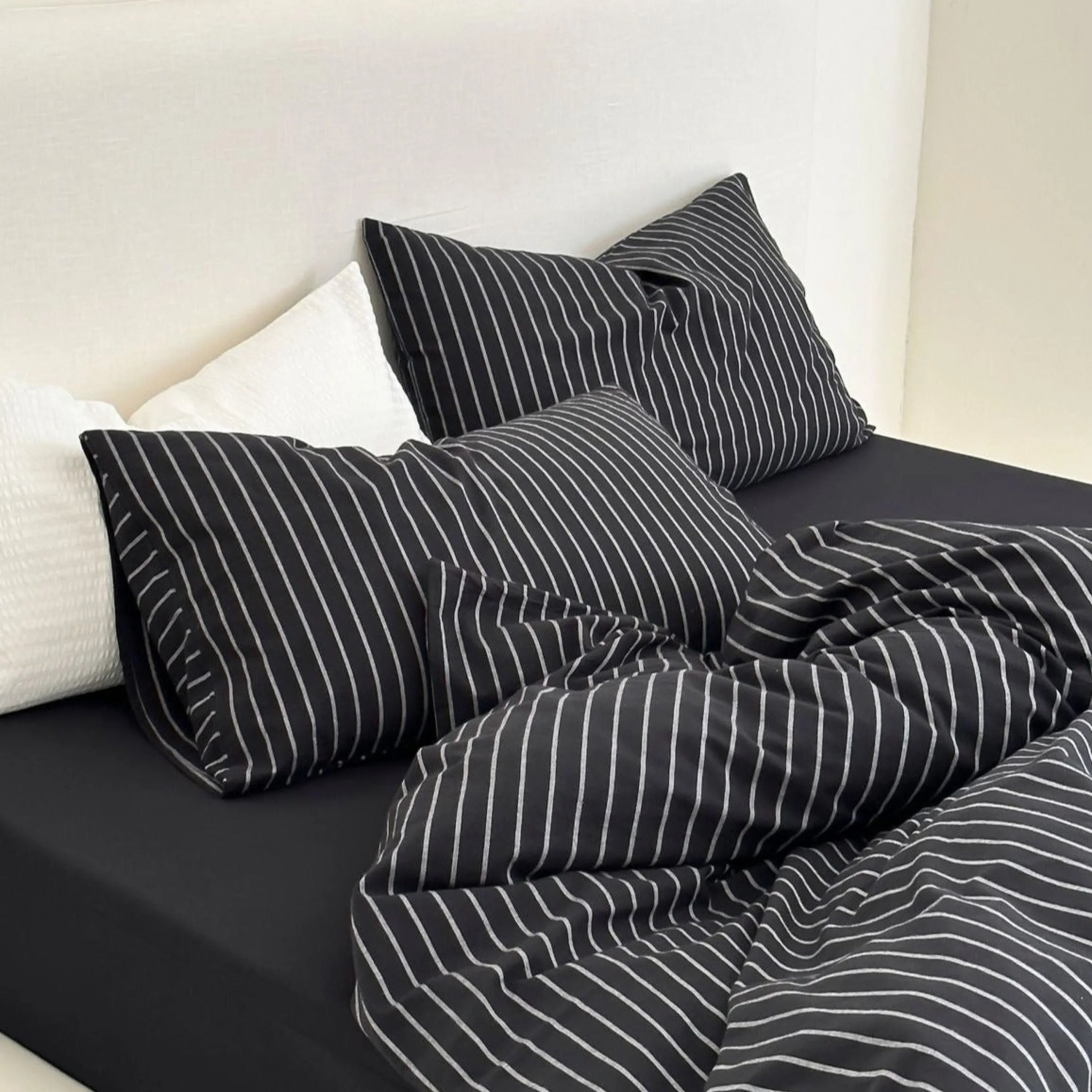 Refreshing Stripe Pillowcases / Mint Green Ever Lasting