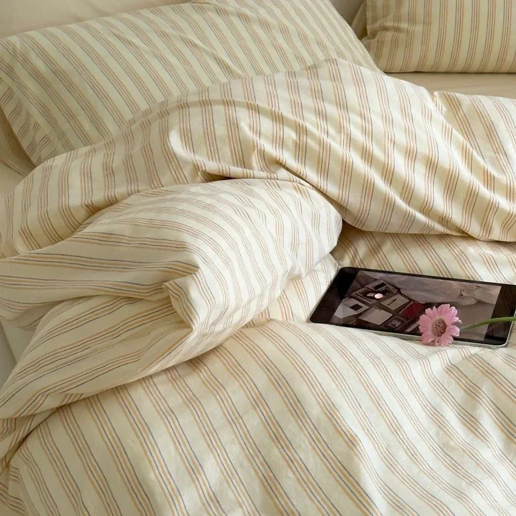 Refreshing Stripe Pillowcases / Mint Green Ever Lasting