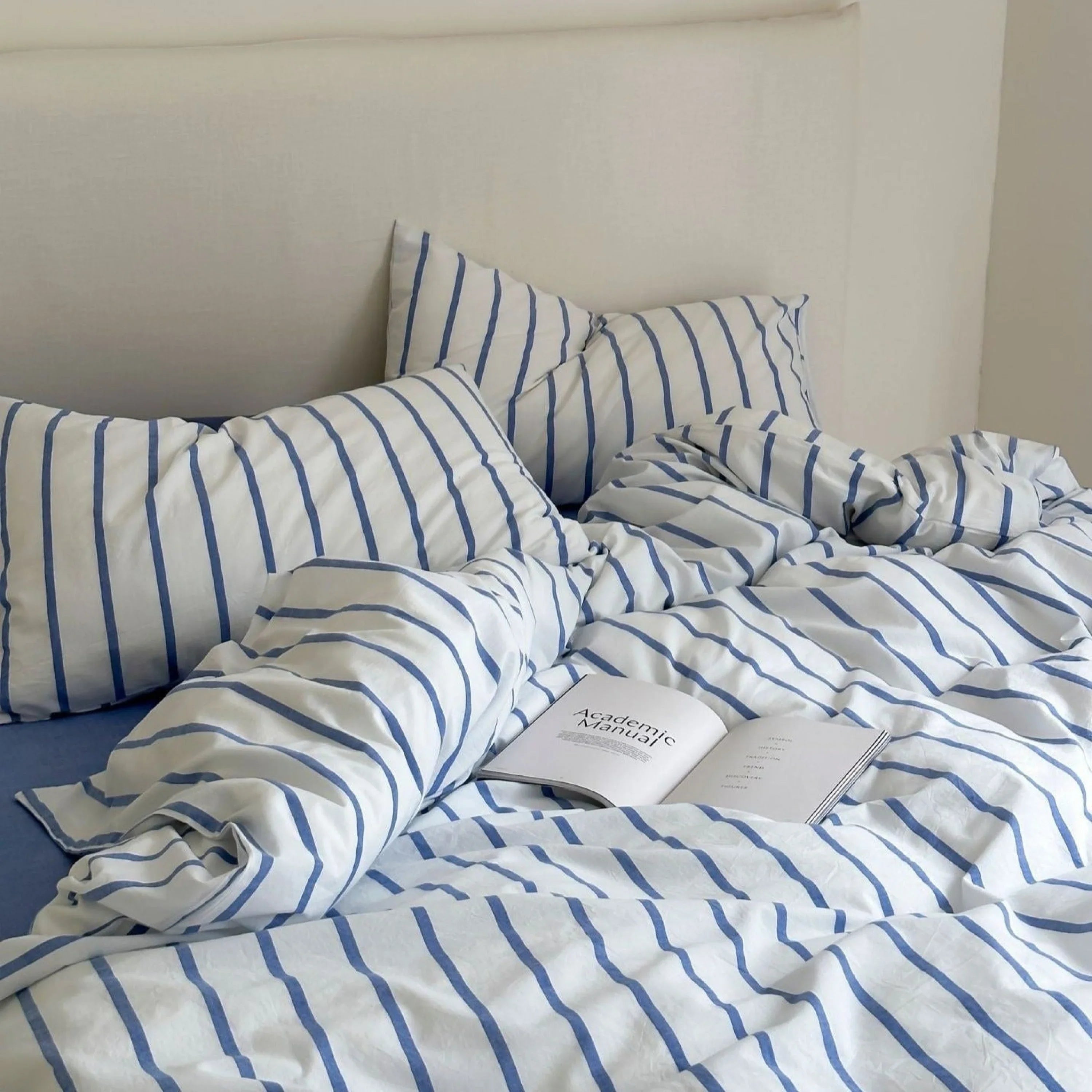 Refreshing Stripe Pillowcases / Mint Green Ever Lasting