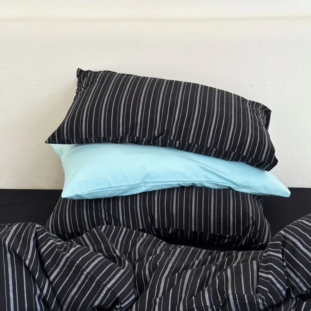 Refreshing Stripe Pillowcases / Mint Green Ever Lasting