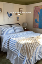 Refreshing Stripe Pillowcases / Mint Green Ever Lasting