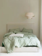 Refreshing Stripe Pillowcases / Mint Green Ever Lasting
