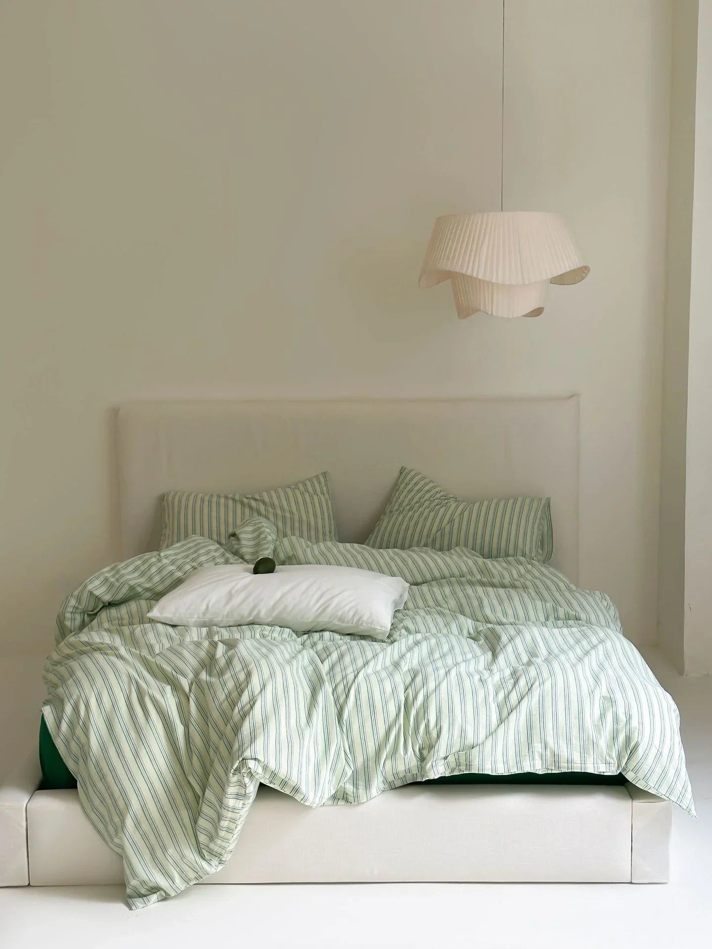Refreshing Stripe Pillowcases / Mint Green Ever Lasting