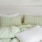 Refreshing Stripe Pillowcases / Mint Green Ever Lasting