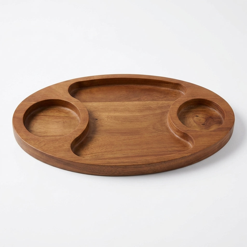 House of Avana Oval Mango Wood Platter
