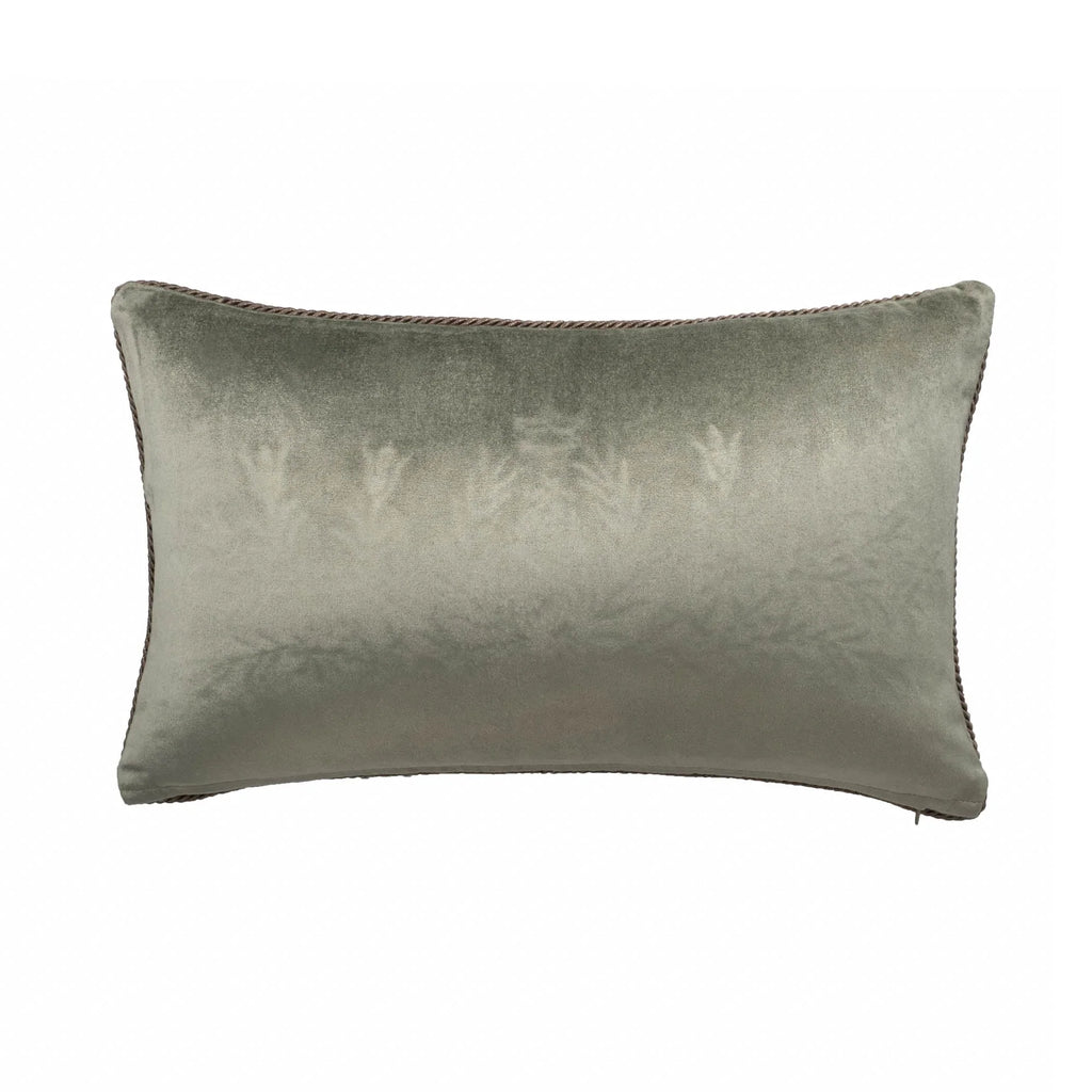 Regina Silk Velvet Throw Pillow Cover, 12 X 20