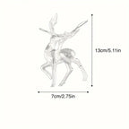 1pc Christmas Reindeer String Lights for New Year Christmas Trees Weddings Curtains Indoor Wreaths Parties Room Bedroom Decoration Lights, Powered By Battery Box (Battery Not Included) House Of Avana [[SKU:HOA-GDN-021]]