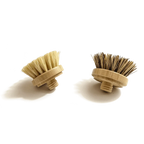 Replacement Screw on  Heads For Modular Bamboo Brushes Zero Waste Outlet