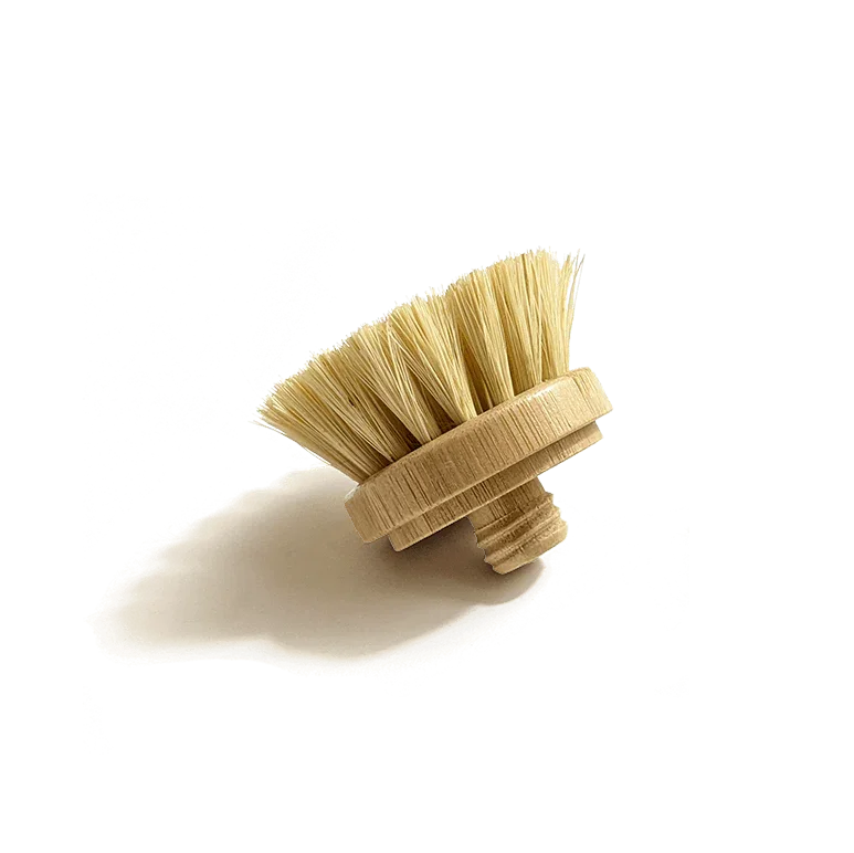 Replacement Screw on  Heads For Modular Bamboo Brushes Zero Waste Outlet