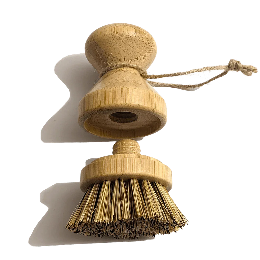 Replacement Screw on  Heads For Modular Bamboo Brushes Zero Waste Outlet