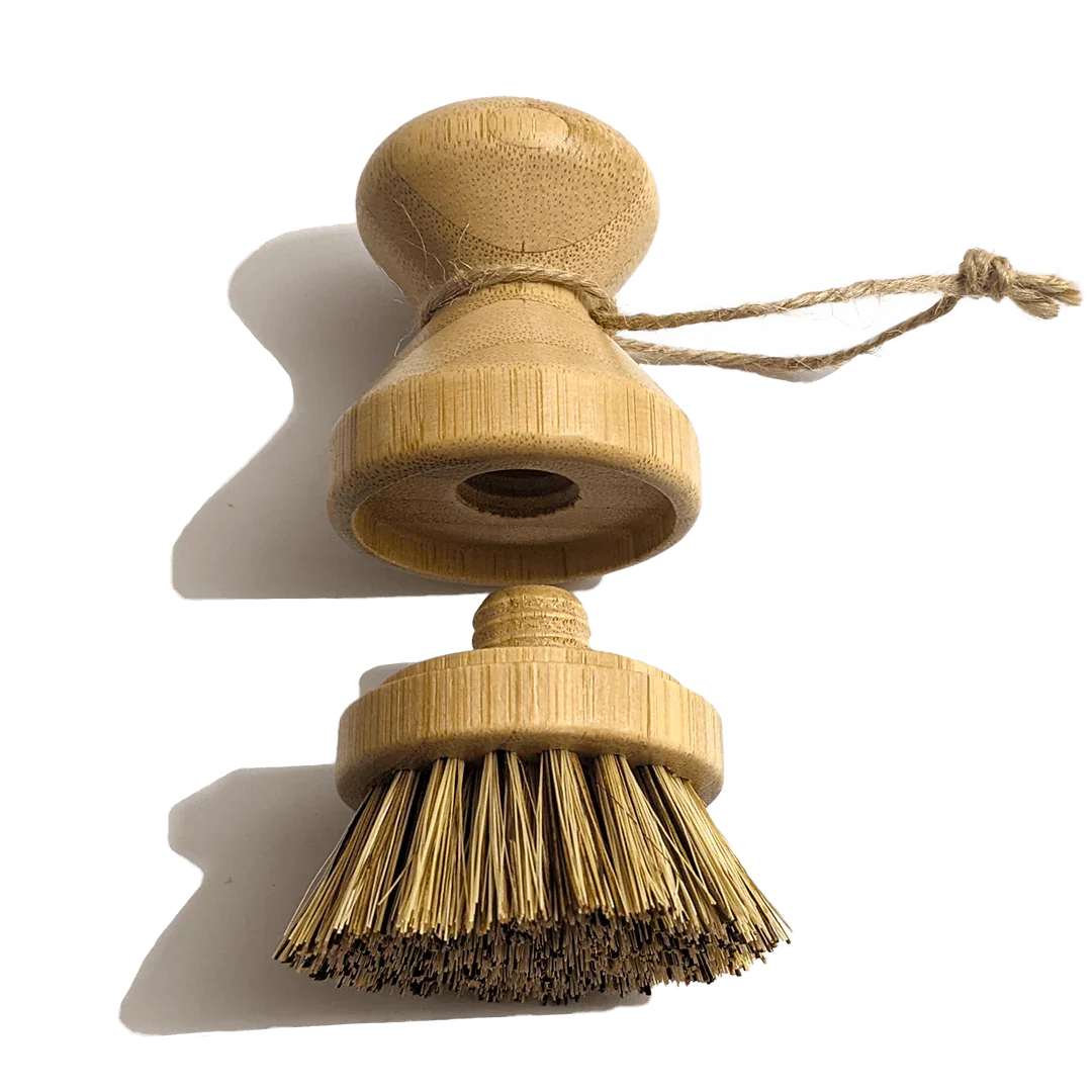 Replacement Screw on  Heads For Modular Bamboo Brushes Zero Waste Outlet