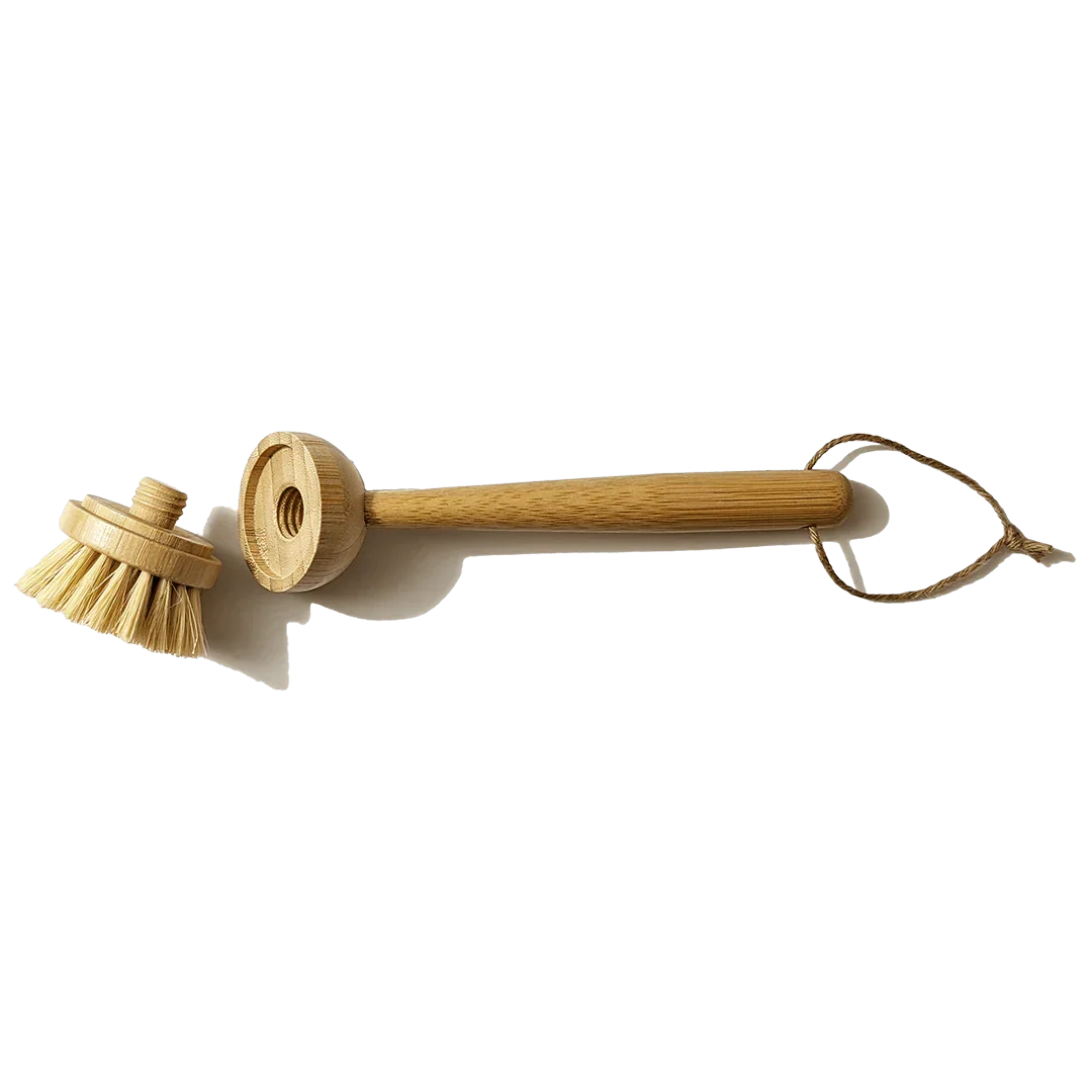 Replacement Screw on  Heads For Modular Bamboo Brushes Zero Waste Outlet