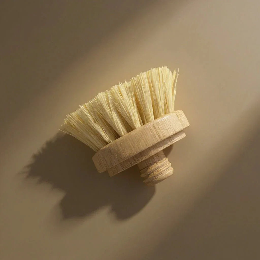 Replacement Screw on  Heads For Modular Bamboo Brushes Zero Waste Outlet