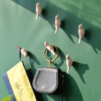 Resin Bird Wall Hook - Heavy Duty Key Holder with 3d Design, detail shot - House Of Avana