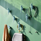 Resin Bird Wall Hook - Heavy Duty Key Holder with 3d Design, angled view - House Of Avana [[SKU:HOA-STO-409]]