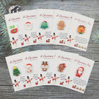 Set of 10, Adorable Resin Holiday Presents, Trendy Christmas Gifts, Pocket Hugs, Supportive Gifts for Loved Ones, Christmas Decorations House Of Avana [[SKU:HOA-XMS-062]]