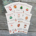Set of 10, Adorable Resin Holiday Presents, Trendy Christmas Gifts, Pocket Hugs, Supportive Gifts for Loved Ones, Christmas Decorations House Of Avana [[SKU:HOA-XMS-062]]
