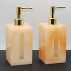 Resin Soap Dispenser, Freestanding Countertop Lotion Pump Bottle, Visible Capacity Liquid Hand Soap Dispenser, No Electricity Needed, for Bathroom, Kitchen, Laundry Room, Shampoo, Body Wash, Lotion House Of Avana
