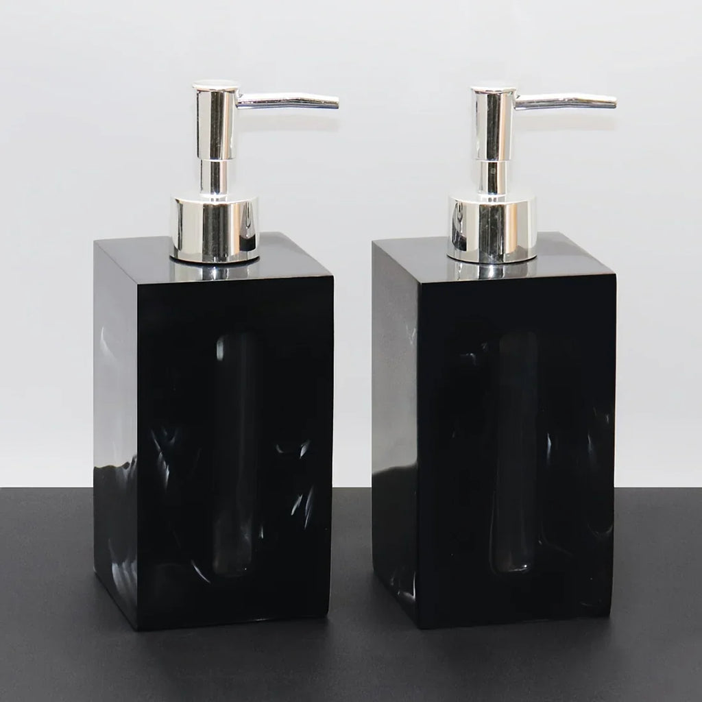 Resin Soap Dispenser, Freestanding Countertop Lotion Pump Bottle, Visible Capacity Liquid Hand Soap Dispenser, No Electricity Needed, for Bathroom, Kitchen, Laundry Room, Shampoo, Body Wash, Lotion House Of Avana