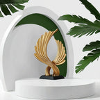 [Retro Resin Art Ornament] Golden Retro Resin Art Ornament - Elegant Versatile Home Decor for Any Room, No Power Needed - House Of Avana