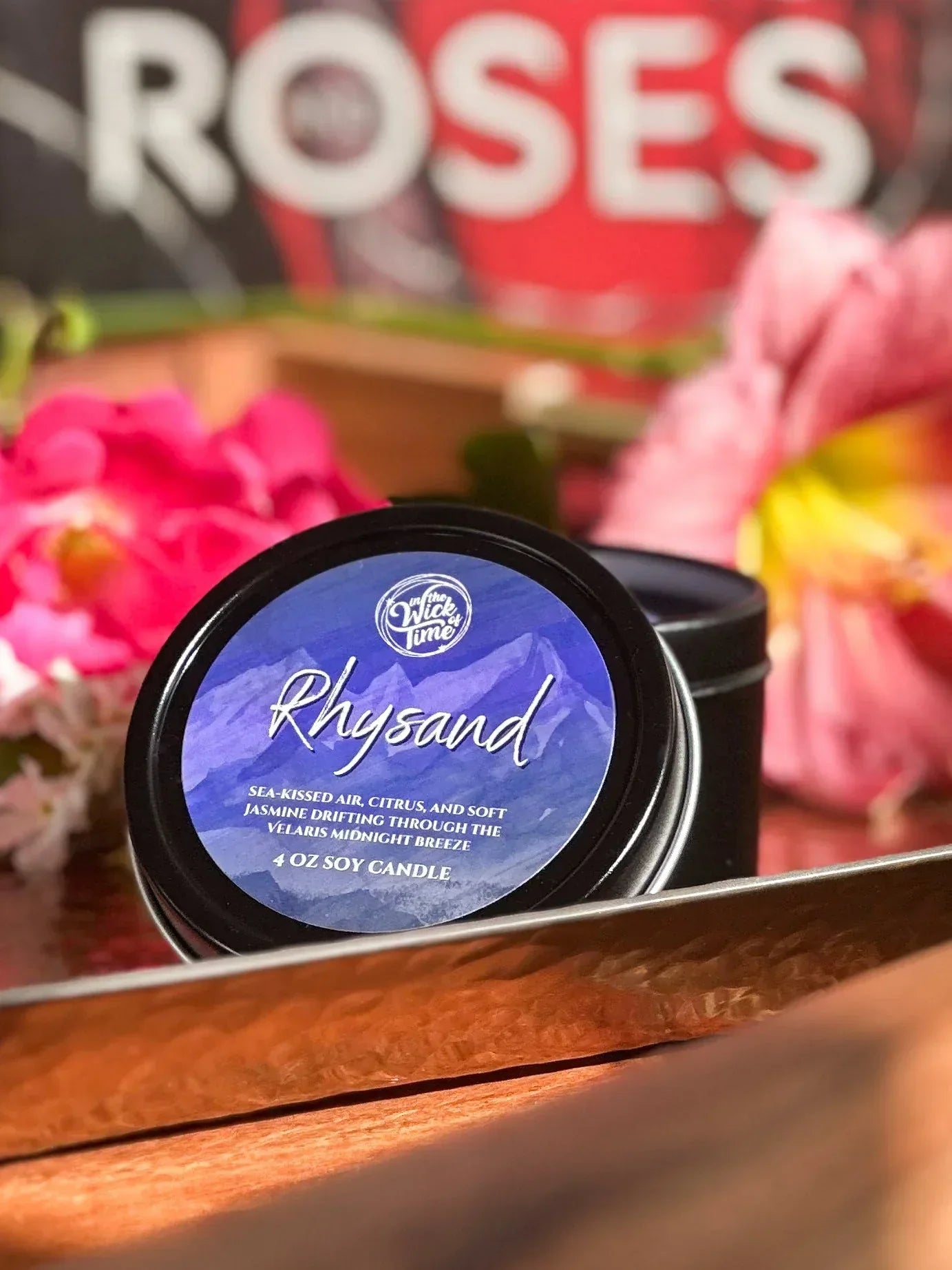Rhysand 4 oz Candle In the Wick of Time