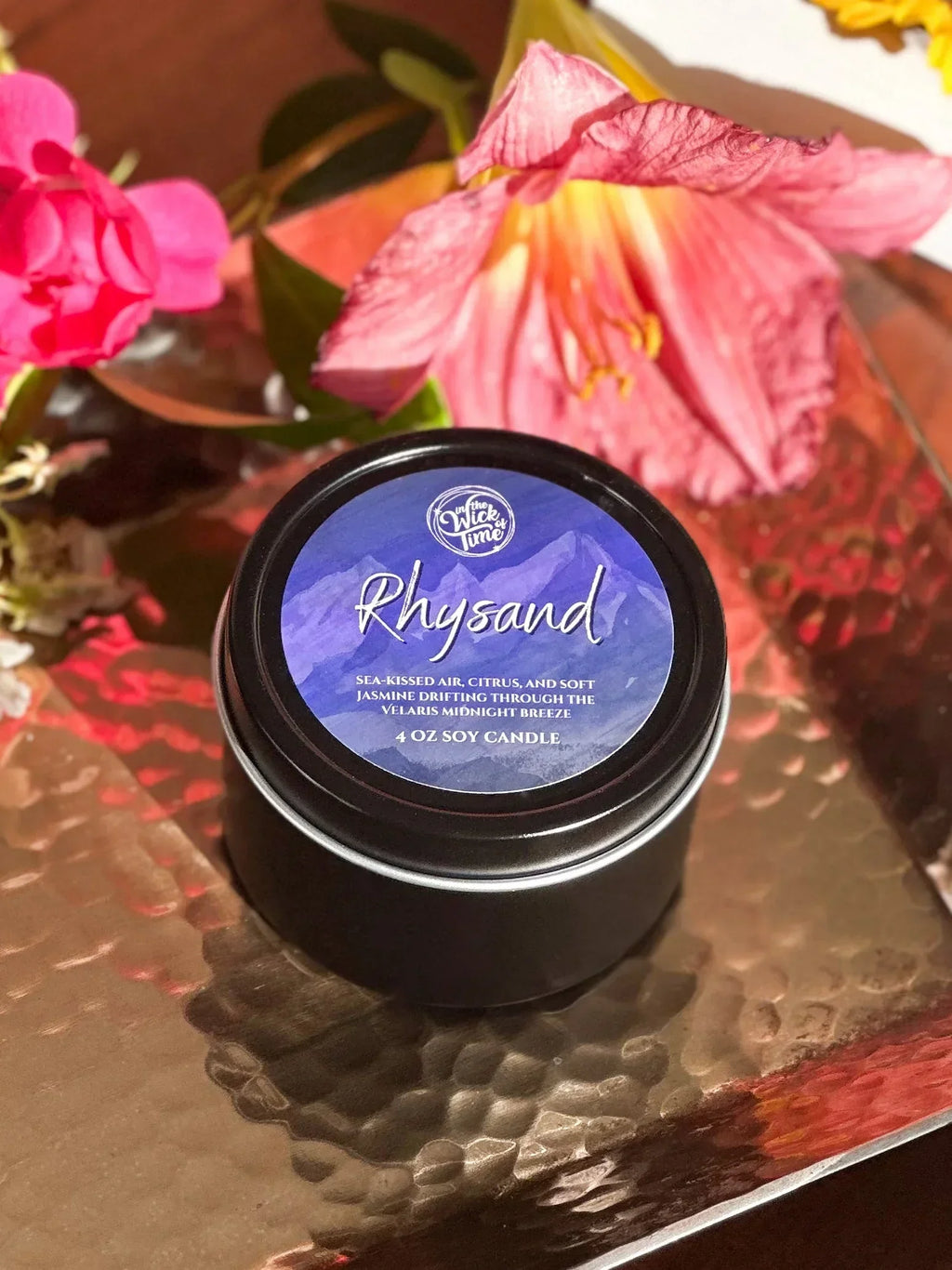 Rhysand 4 oz Candle In the Wick of Time