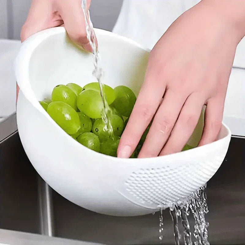 Rice Washing Sieve - Drain Plastic