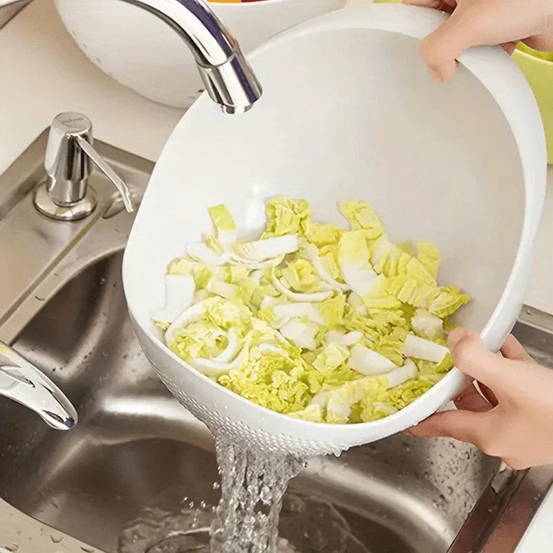 Rice Washing Sieve - Drain Plastic