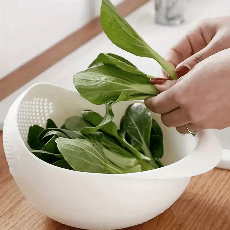 Rice Washing Sieve - Drain Plastic