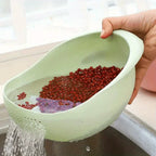 Rice Washing Sieve - Drain Plastic