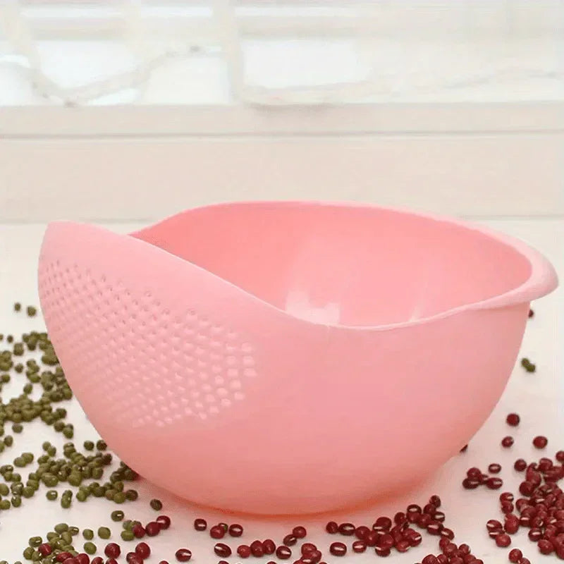 Rice Washing Sieve - Drain Plastic