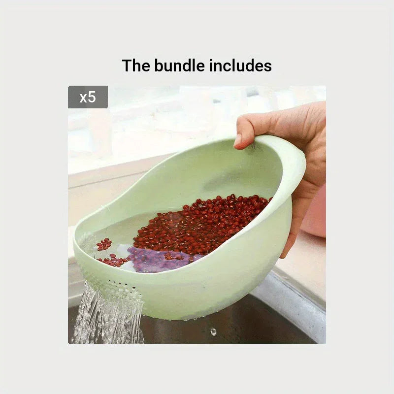 Rice Washing Sieve - Drain Plastic