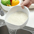 Rice Washing Sieve - Drain Plastic