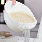Rice Washing Sieve - Drain Plastic