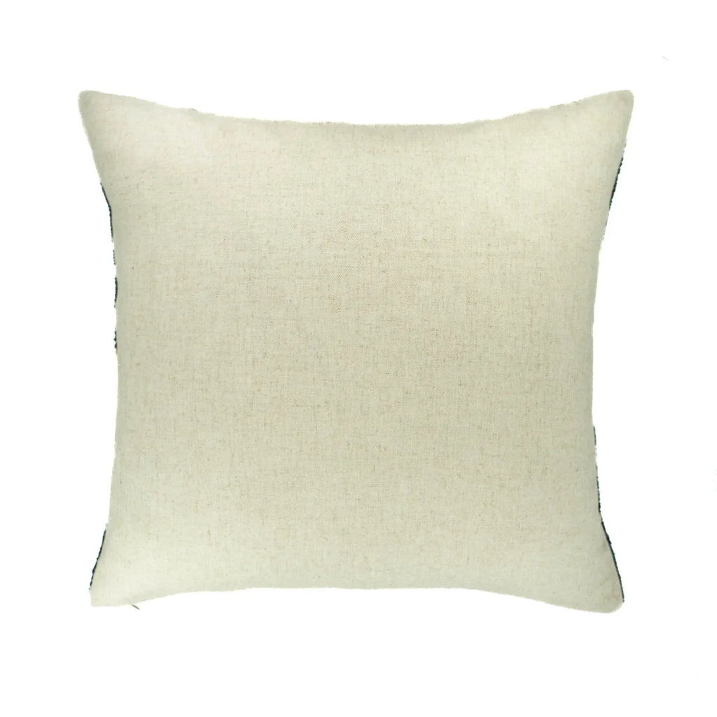Ripple Silk Velvet Ikat Throw Pillow Cover X 20, detail shot - House Of Avana