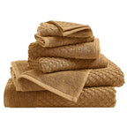 Cotton Diamond Waffle Weave Bath Towel Set - Grayson Collection