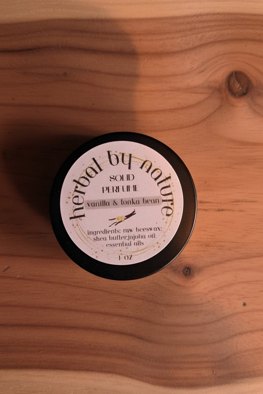 Solid scent balms w/essential oils