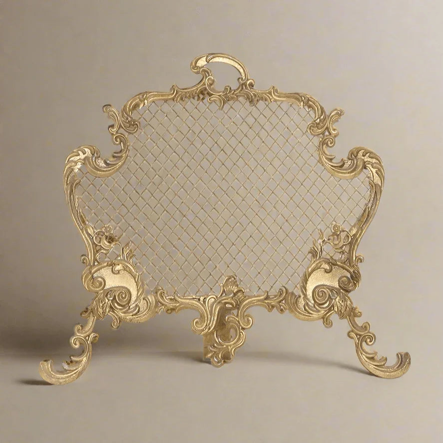 Rococo Jewelry Display in Gold Vintage Shopper
