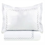 600 Thread Count Rope Embroidered Duvet Set Mélange Home