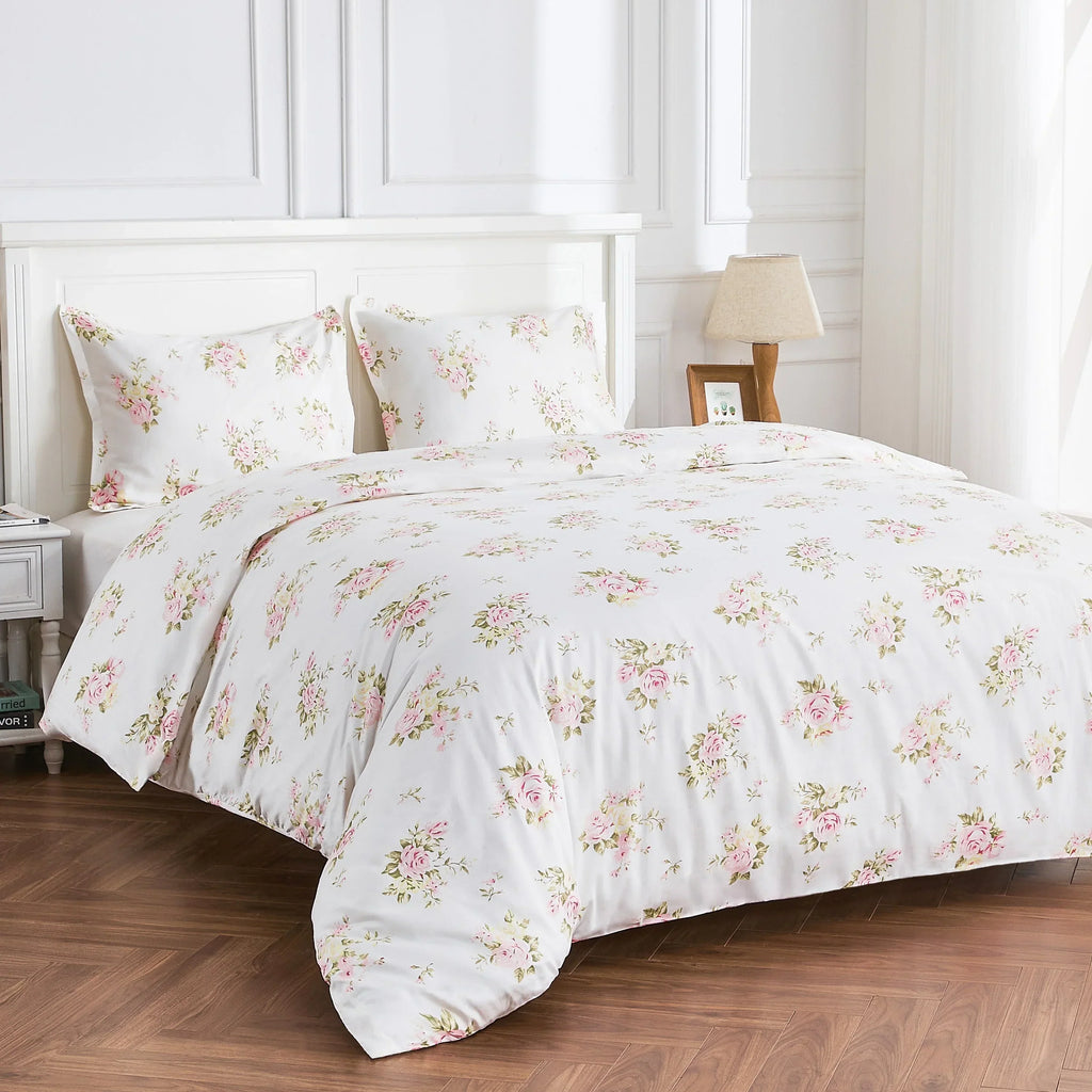 Rose Bouquet Duvet Set Mélange Home